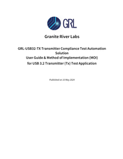 Granite River Labs GRL-USB32-TX User Manual