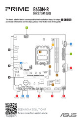 Asus PRIME B650M-R Quick Start Manual