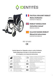 Identités ROBUST 874002 Instruction Manual