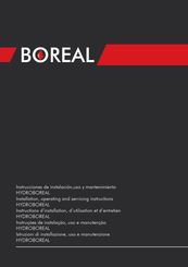 Boreal HYDROBOREAL Installation, Operating And Servicing Instruction