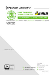 Pentair Jung Pumpen WCFIX 260 Instruction Manual