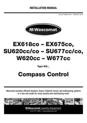 Wascomat EX618co Installation Manual