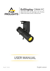 ProLights EclDisplay CRMX FC User Manual