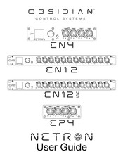 OBSIDIAN CONTROL SYSTEMS NETRON EN4 User Manual