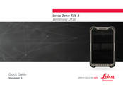 Leica Geosystems Zeno Tab 2 Quick Manual