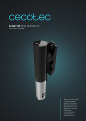 cecotec SLOWVIDE 1000 CONNECTED Instruction Manual