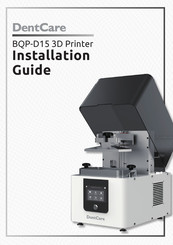 BenQ DentCare BQP-D15 Installation Manual