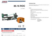 Omer 80.16 ROC User Manual And Spare Parts