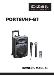 Ibiza sound 15-6017 Owner's Manual