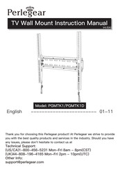 Perlegear PGMTK1 Instruction Manual