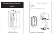 Iper Ceramica SAMOA K-1165 Installation Instructions Manual