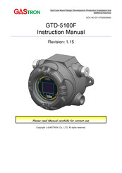 Gastron GTD-5100F Series Instruction Manual