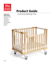 Community Playthings Community Evacuation Crib G307 Product Manual