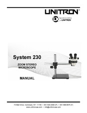 Unitron System 230 Manual