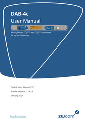 2wcom DAB-4c User Manual