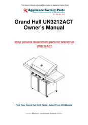 Grandhall Turbo Elite BTE3212ALP Operator's Manual