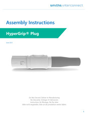 Smiths HyperGrip Plug Assembly Instructions Manual