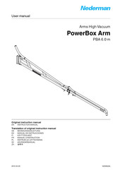 Nederman PowerBox Arm User Manual