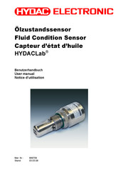 HYDAC ELECTRONIC HYDACLab HLB 1008-1C-001-F1 User Manual