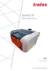 Trotec Speedy 50 Operating Manual