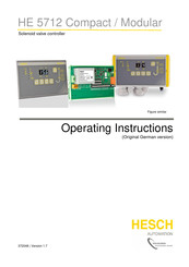 HESCH HE 5712 Modular Operating Instructions Manual