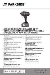 Parkside PASSK 20-Li C2 User Manual
