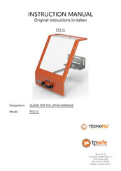 Tecno Piu tpsafe PTO 15 Instruction Manual