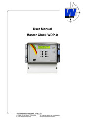 WESTERSTRAND WDP-Q User Manual
