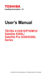 Toshiba TECRA P10 Series User Manual