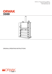 SULO ORWAK 3500 Original Operating Instructions
