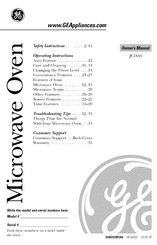 GE JE1860 Owner's Manual