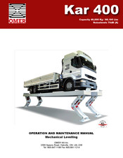 Omer Kar 400 Operation And Maintenance Manual