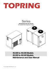 Topring 49.507 Maintenance And User Manual
