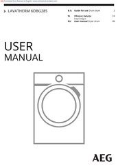 AEG LAVATHERM 6DBG28S User Manual