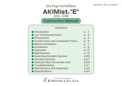 IKEUCHI AKIMist E 03C Instruction Manual