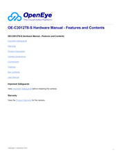 OpenEye OE-C3012T8-S Hardware Manual