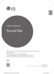 LG SKM1 Simple Manual