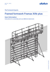 Doka Framax Xlife plus Instructions For Assembly And Use