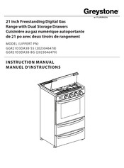 Furrion Greystone GGR21D3DA3B-BG Instruction Manual