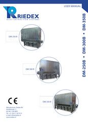 Riedex DM-250B User Manual