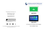 Grandstream Networks GSC3575 Quick Installation Manual