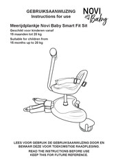 NOVI Baby Smart Fit Sit Instructions For Use Manual