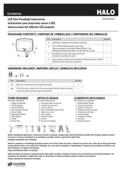 Cooper HALO ARFL80CLMTN Instructions Manual