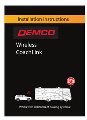 Demco Wireless CoachLink 9599005 Installation Instructions Manual