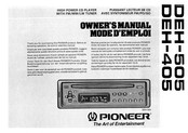 Pioneer DEH-505 Owner's Manual