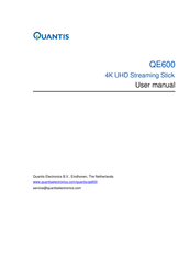 Quantis QE600 User Manual