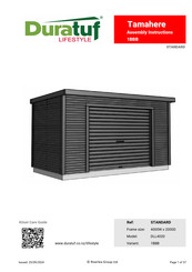 Duratuf Tamahere DLL4020 Assembly Instructions Manual