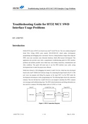 Holtek HT32 Troubleshooting Manual