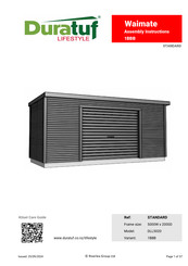 Duratuf Waimate DLL5020 Assembly Instructions Manual