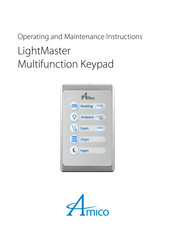 Amico LightMaster Operating And Maintenance Instructions Manual